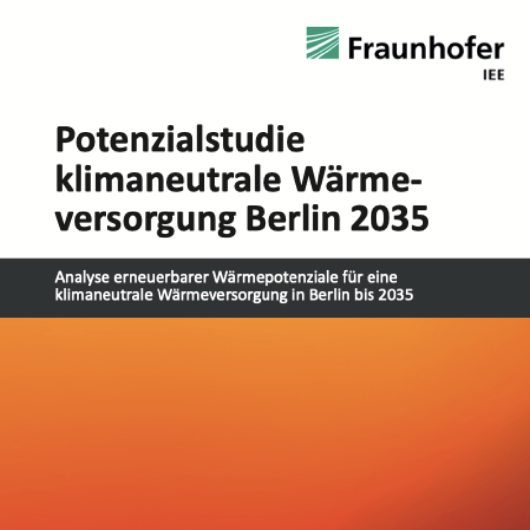 Potenzialstudie: Klimaneutrale Wärmeversorgung Berlin 2035