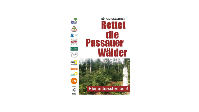 Rettet die Passauer Wälder - Bürgerentscheid erfolgreich
