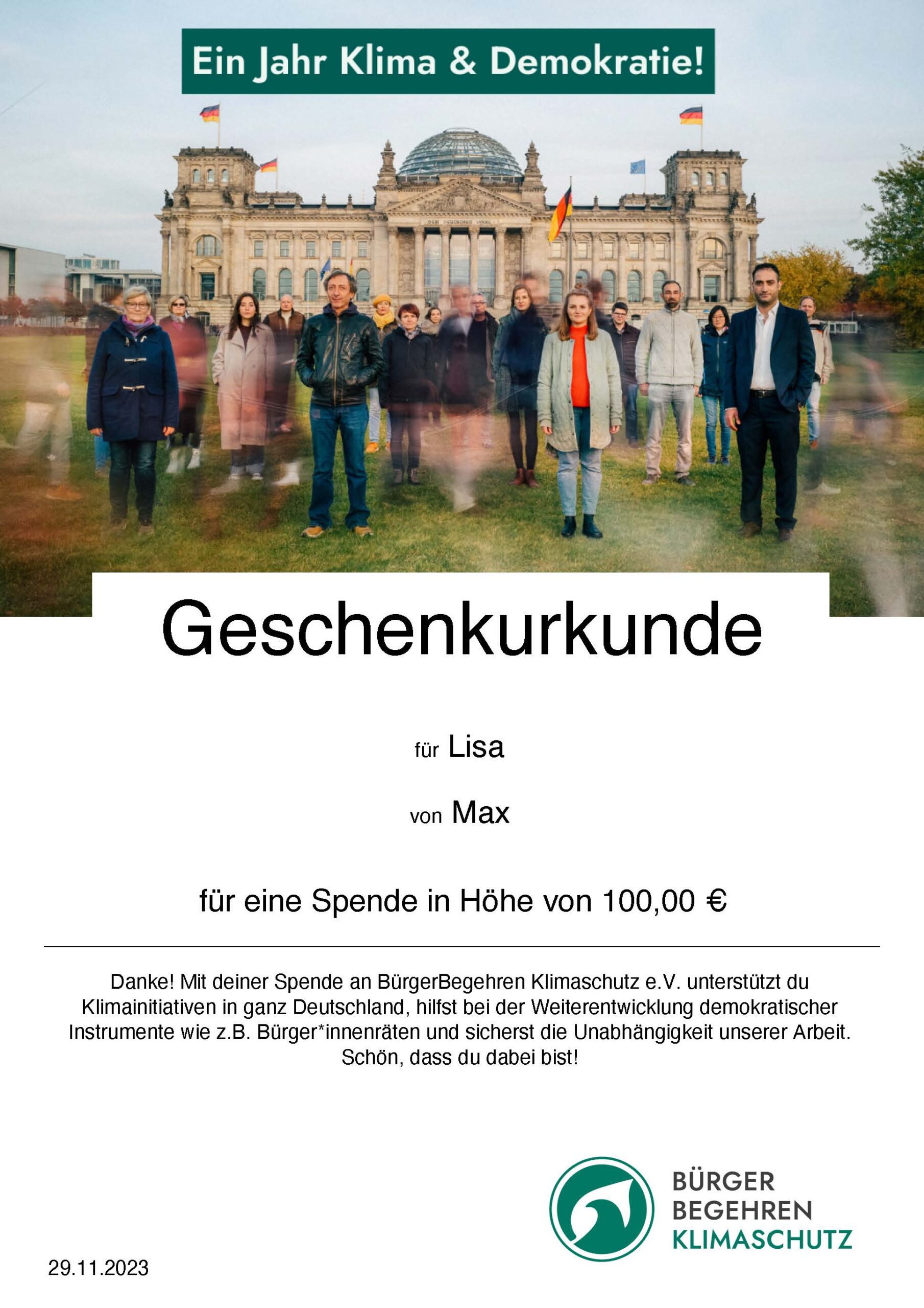 Geschenkurkunde_demo