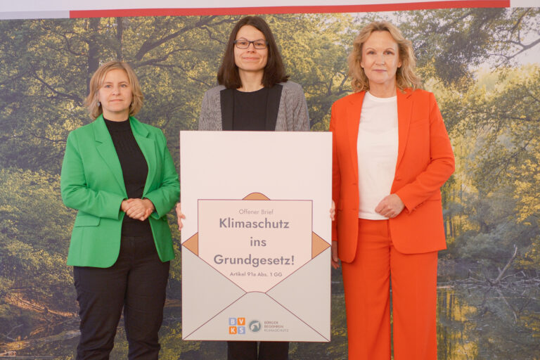 Katrin Eder, Michaela Zimmermann und Steffi Lemke